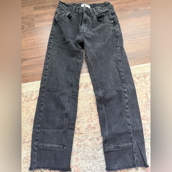 Free People Risk Taker Mid Rise Jeans - Picture 2 of 4